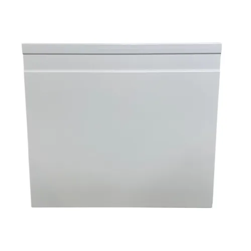 Rodapé premium 15x1x240 cm branco – Venda por unidade de 2,4 metros lineares