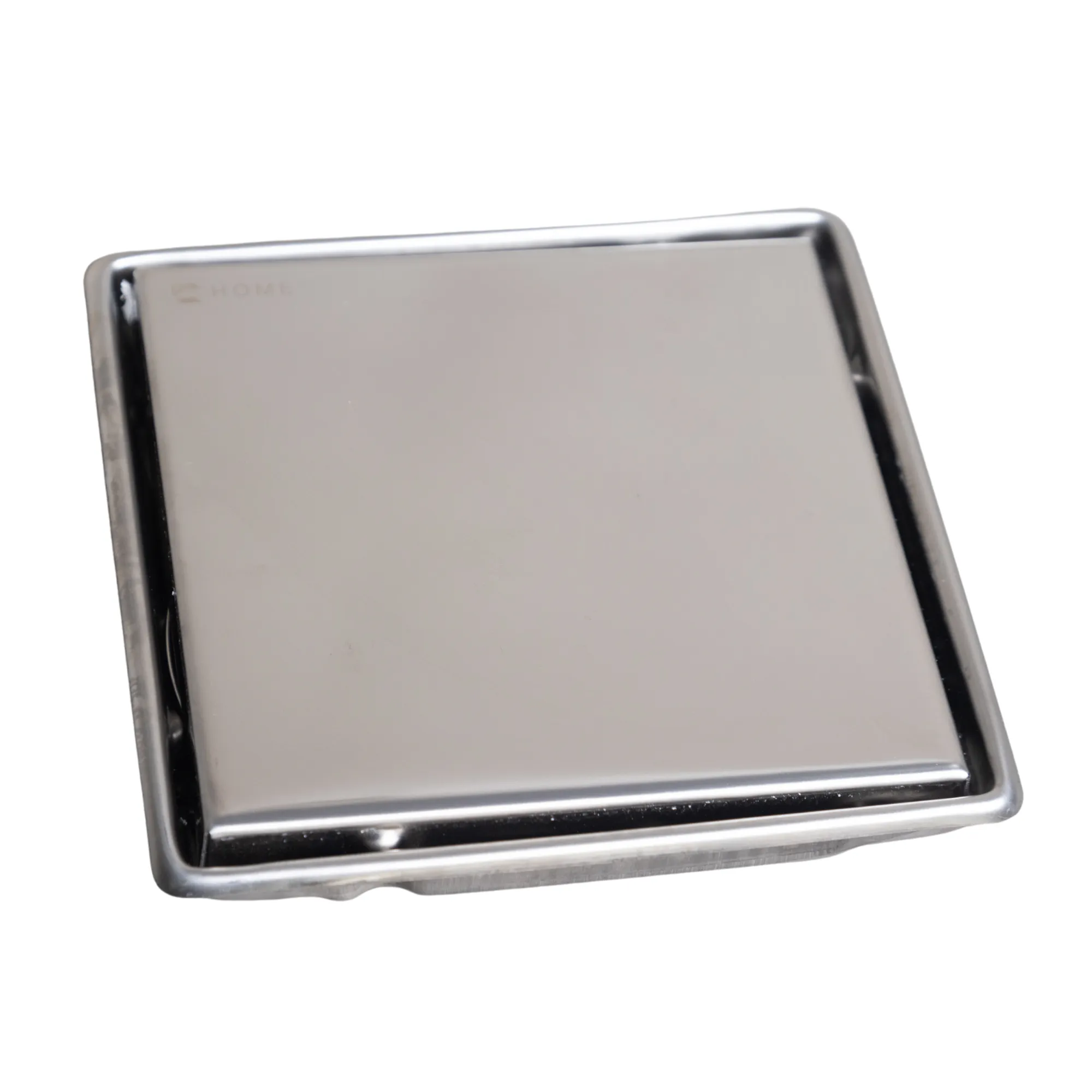 Ralo oculto com duplo acabamento inox 304 ehome 15x15 cm