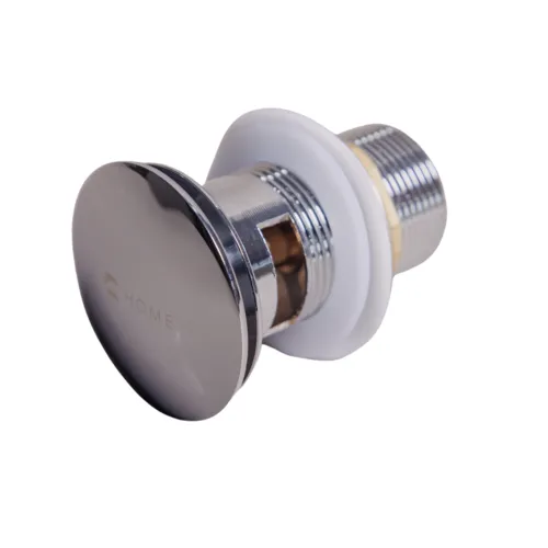 Válvula click cromada com ladrão ehome 8cm 1-1/4”